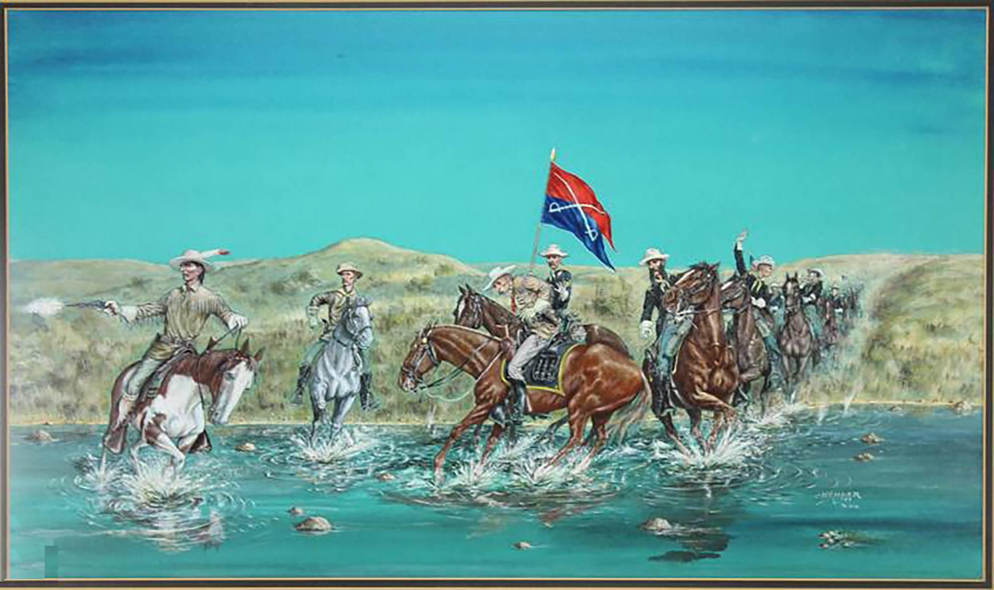 custer's last stand painting