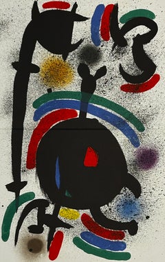 Miro Lithographs Volume I Plate X