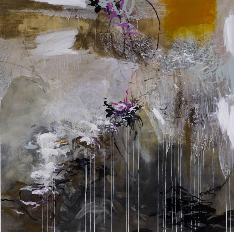 Jennifer JL Jones Abstract Painting - Initio