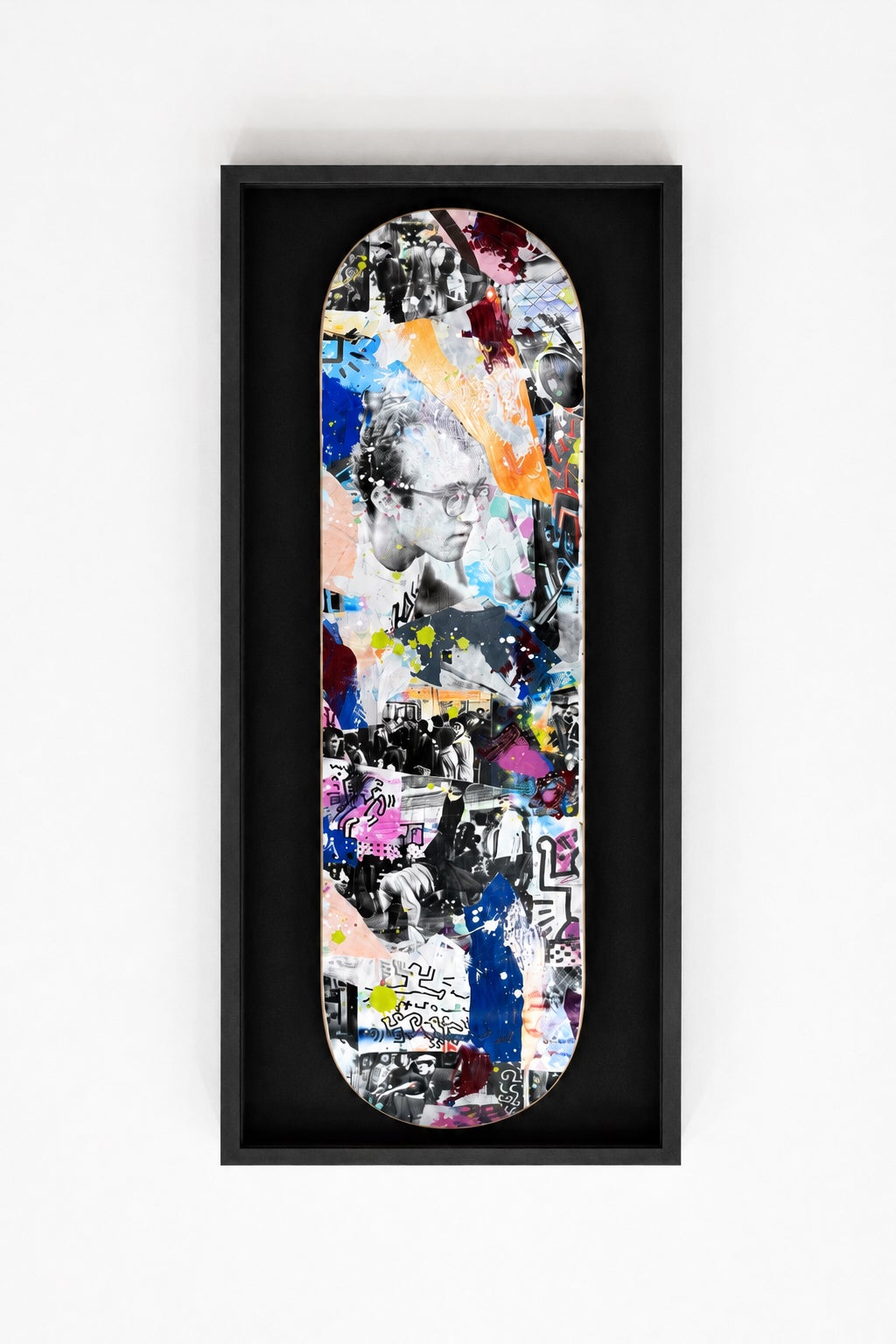 Haring Deck - Mixed Media Art by Seek One