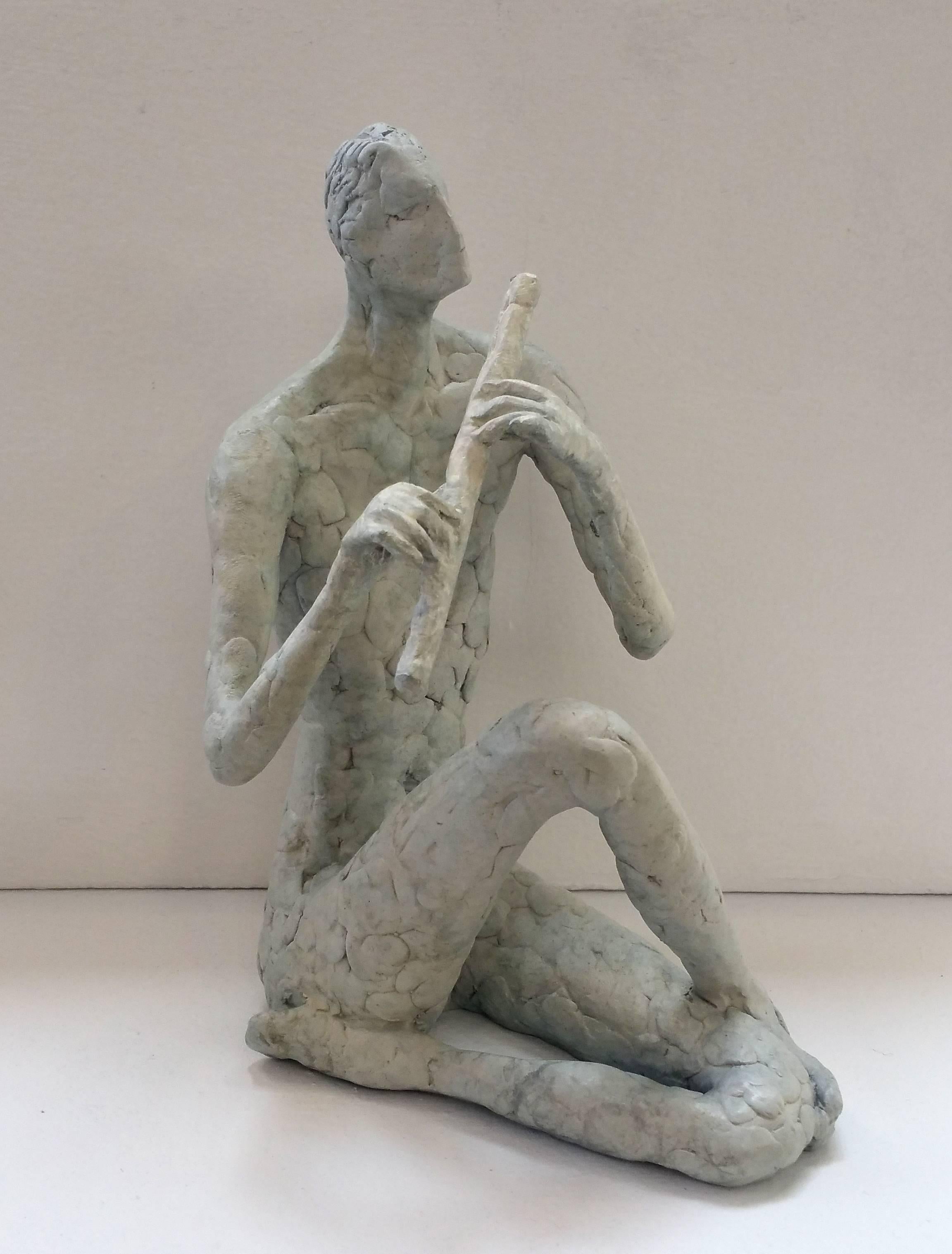 Sukhdev Dail Figurative Sculpture - Flutes