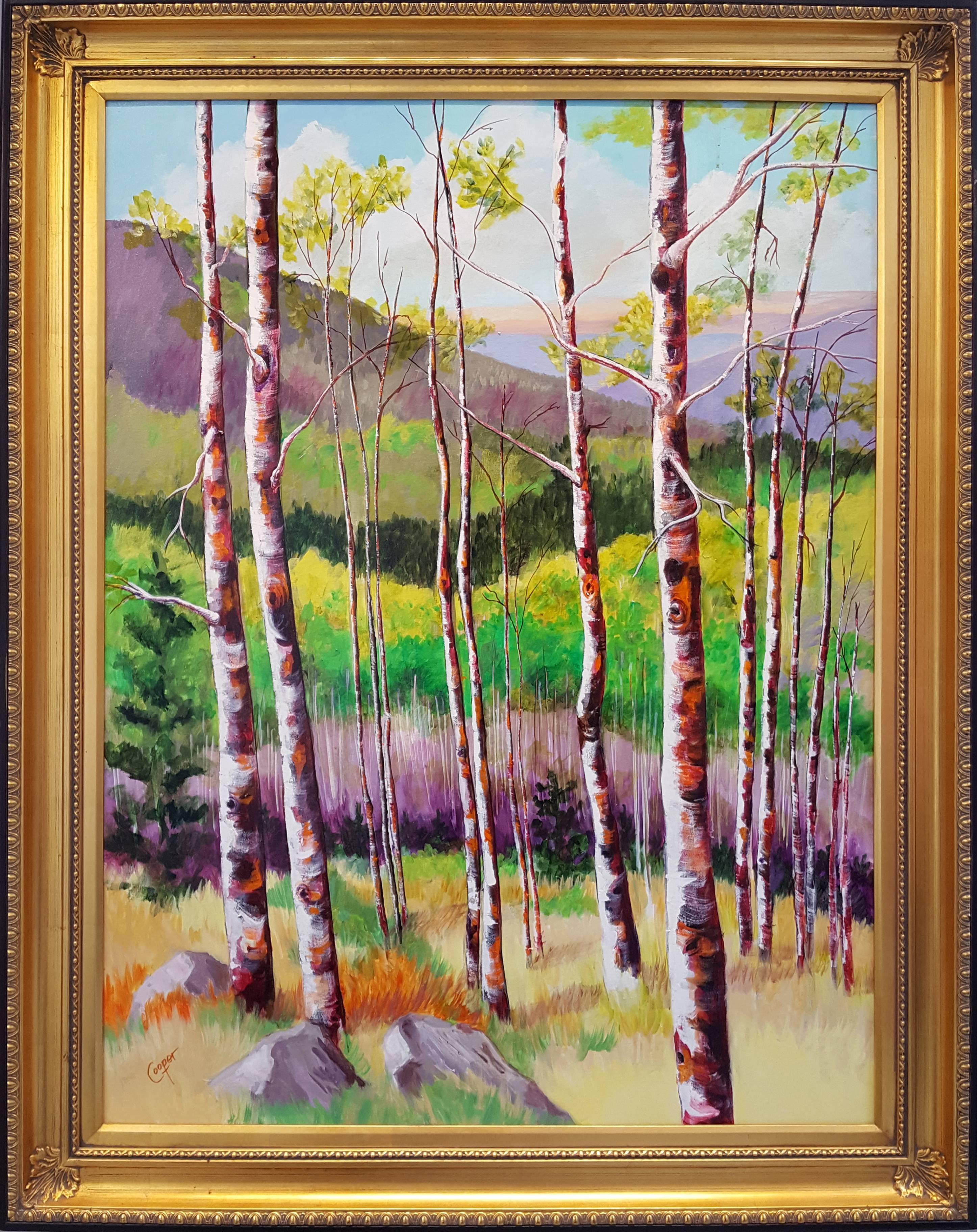 Sonni Cooper Landscape Painting - Exhileration