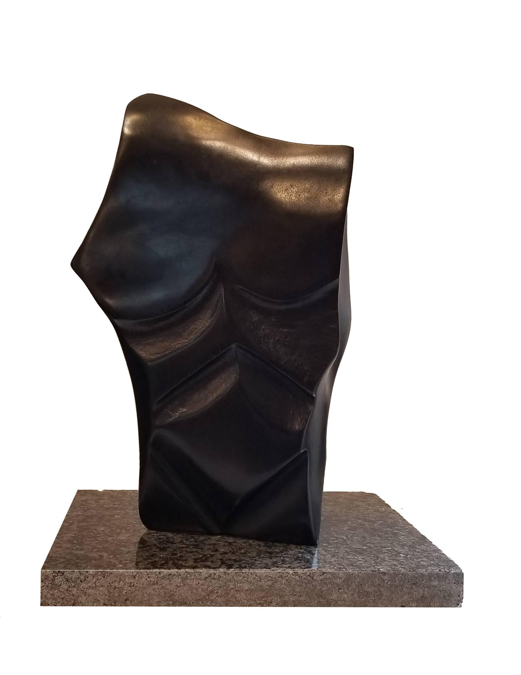 Joseph Sovella Abstract Sculpture - Male Torso V
