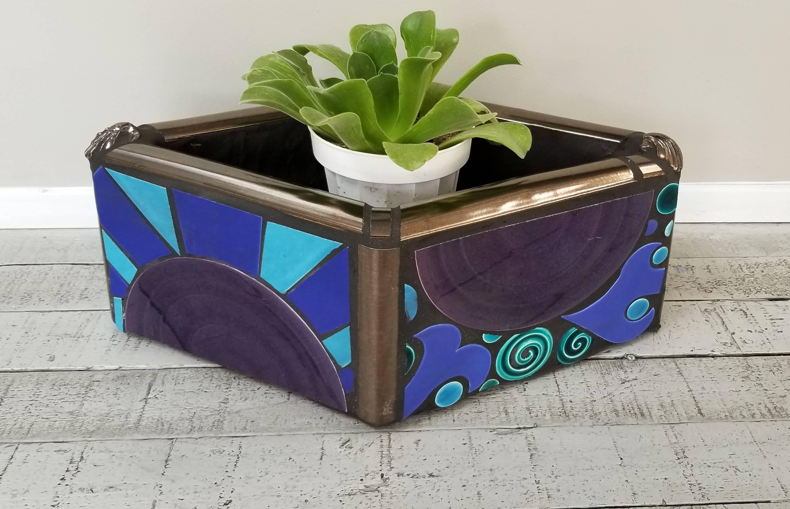 PLanter #3 - Abstract Expressionist Art by Marlo Bartels