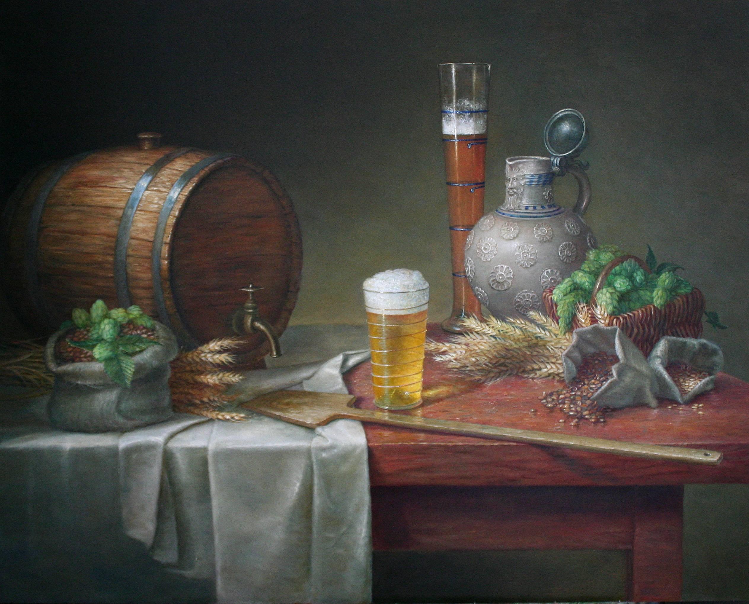 Paul van Ernich Interior Painting - The Brewery