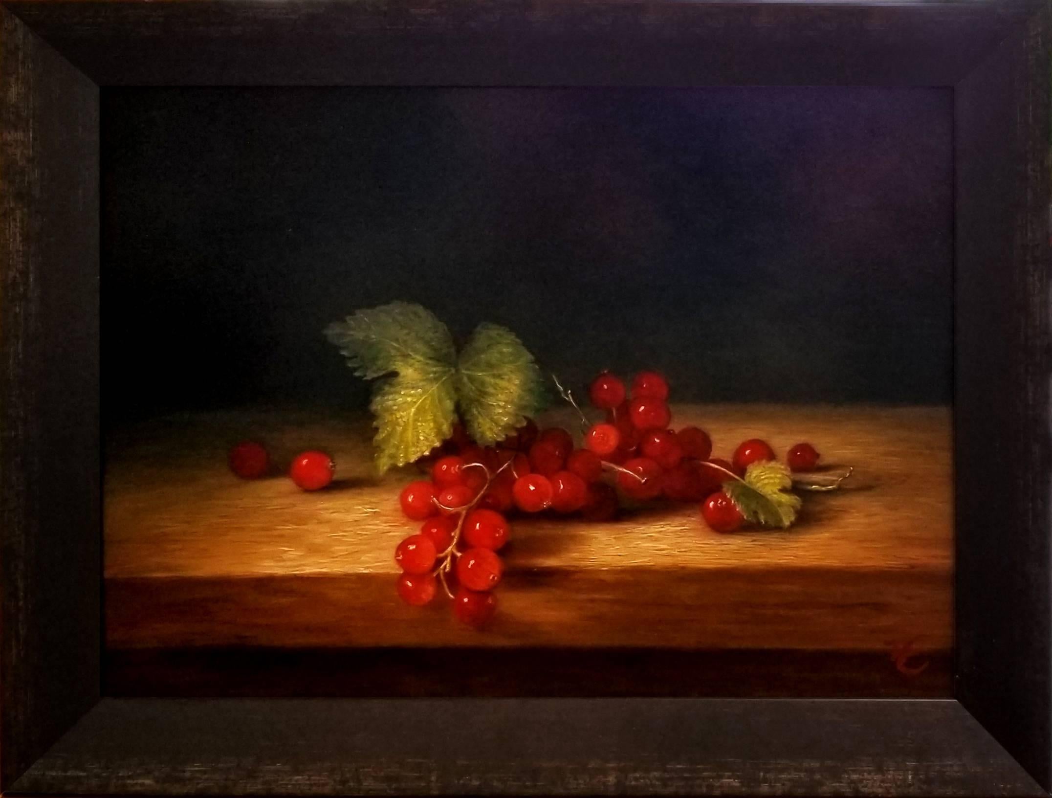 Paul van Ernich Still-Life Painting - Berries Still-Life