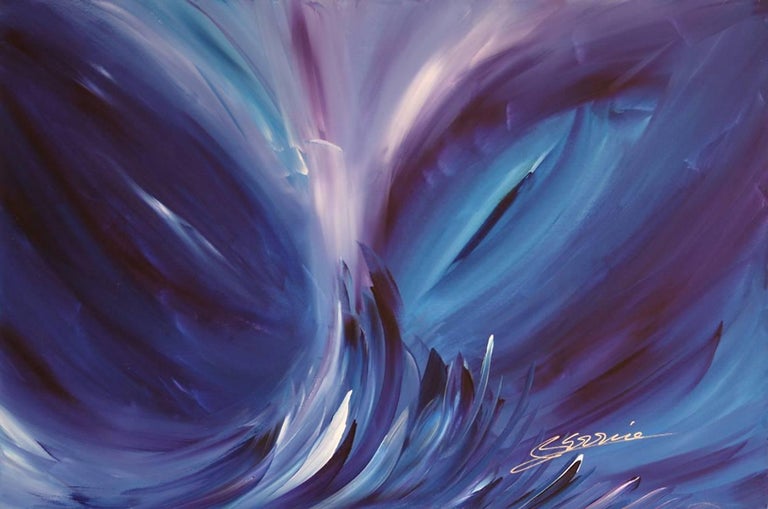 Surging Force - Mixed Media Art by Bereniche Aguiar