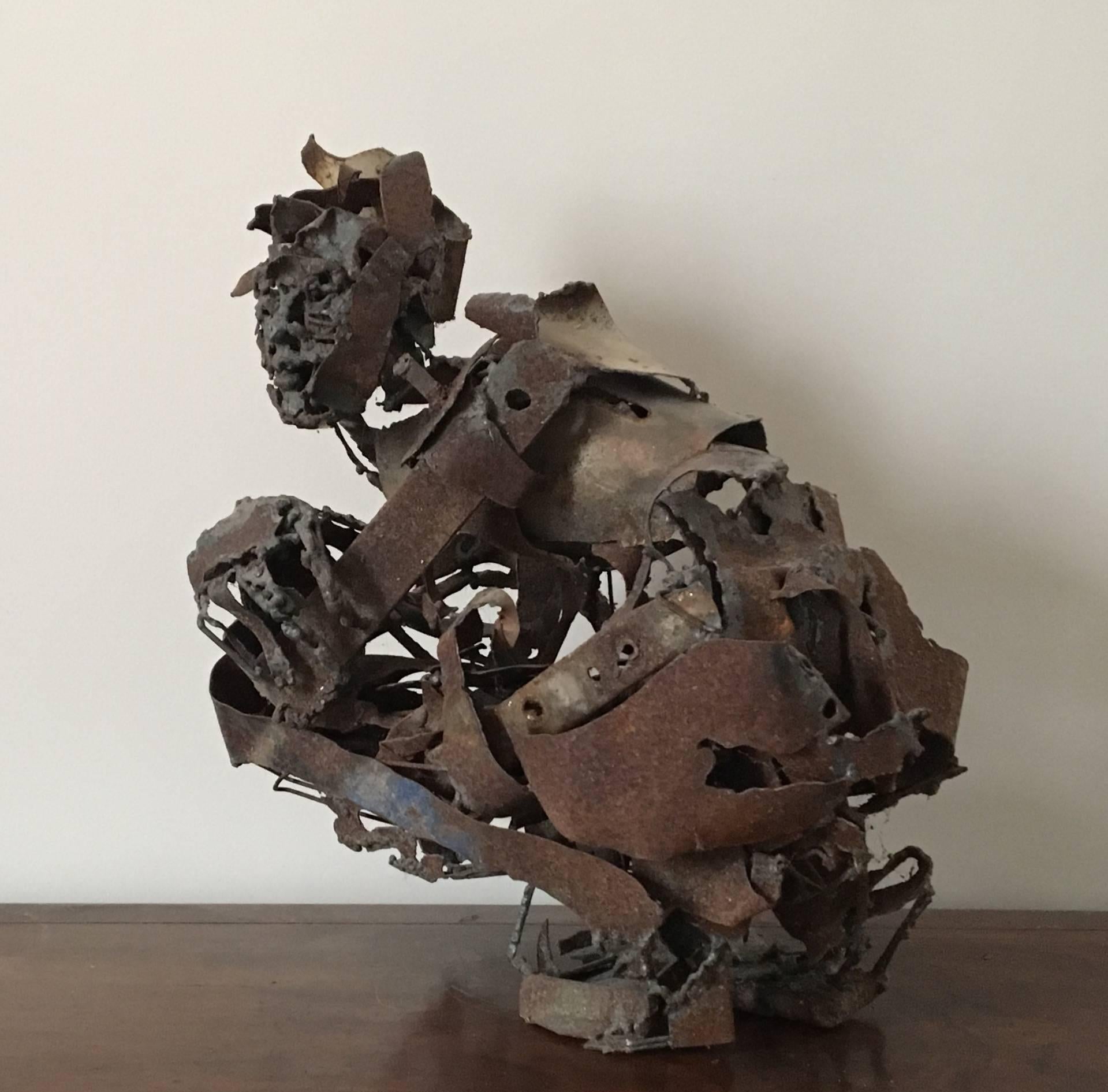Elizabeth Allison Abstract Sculpture - Ember