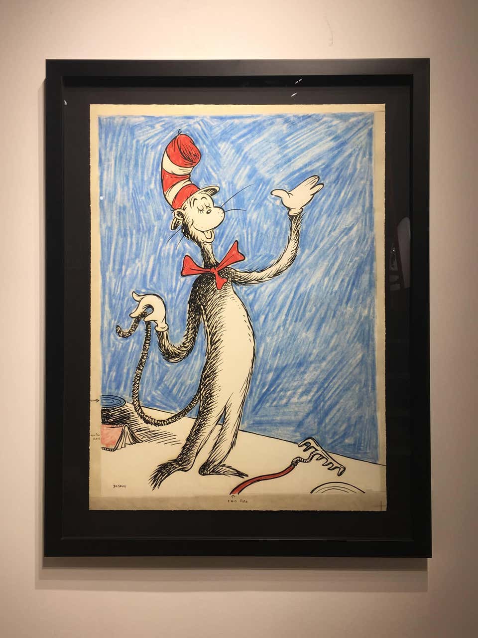 Dr. Seuss (Theodore Geisel) Art - 9 For Sale at 1stDibs | cat in the ...