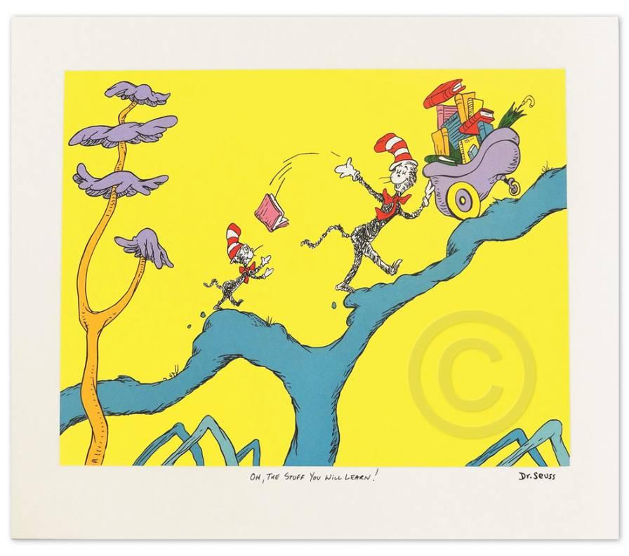 Dr. Seuss, Oh, The Stuff You Will Learn! - Art by Dr. Seuss (Theodore Geisel)