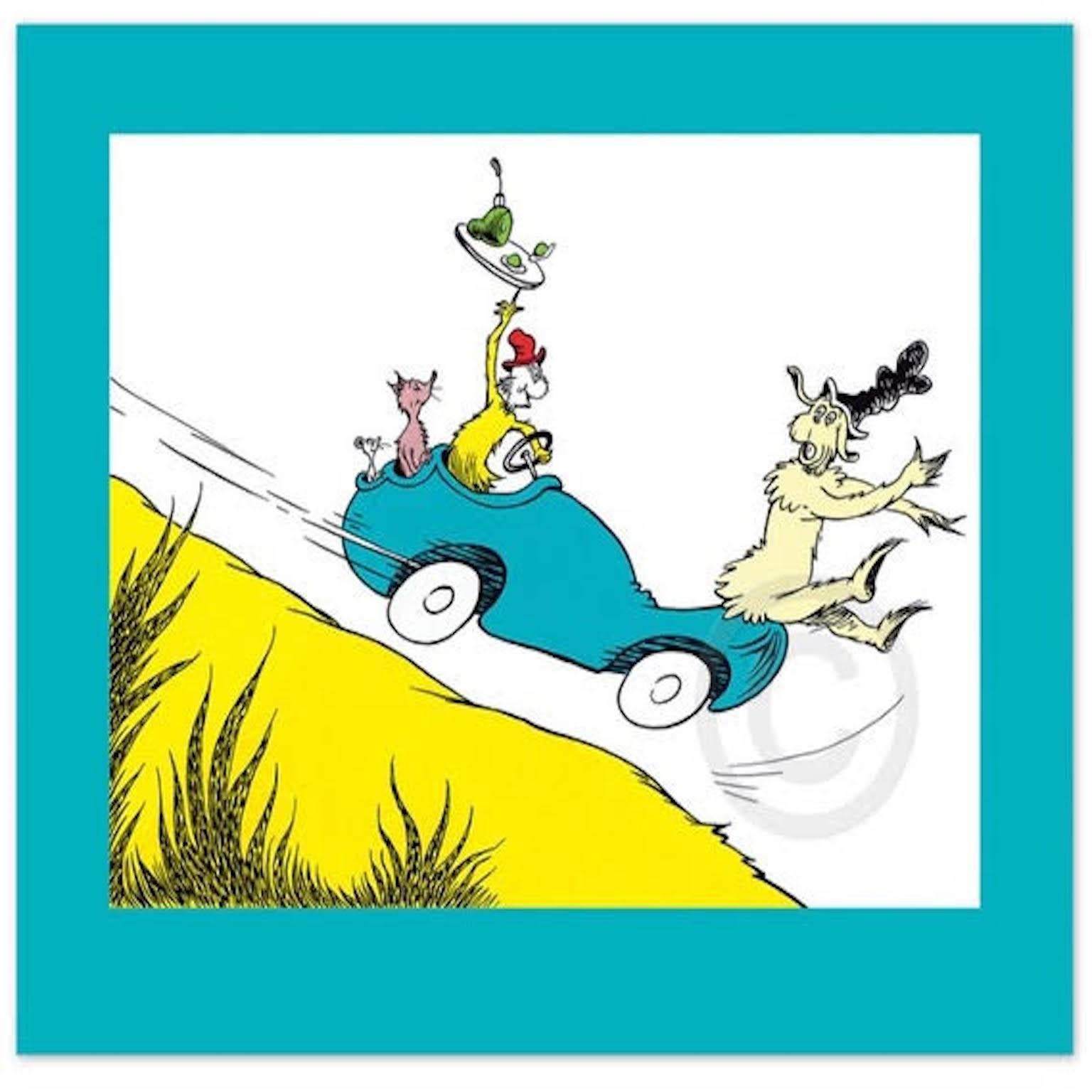Dr. Seuss, Would You? Could You? In a Car? - Art by Dr. Seuss (Theodore Geisel)