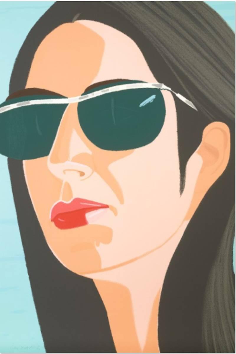 Alex Katz Figurative Print - Ada with Sunglasses