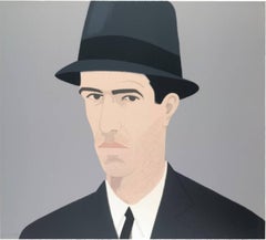 Vintage Alex Katz, Self-Portrait (Passing)