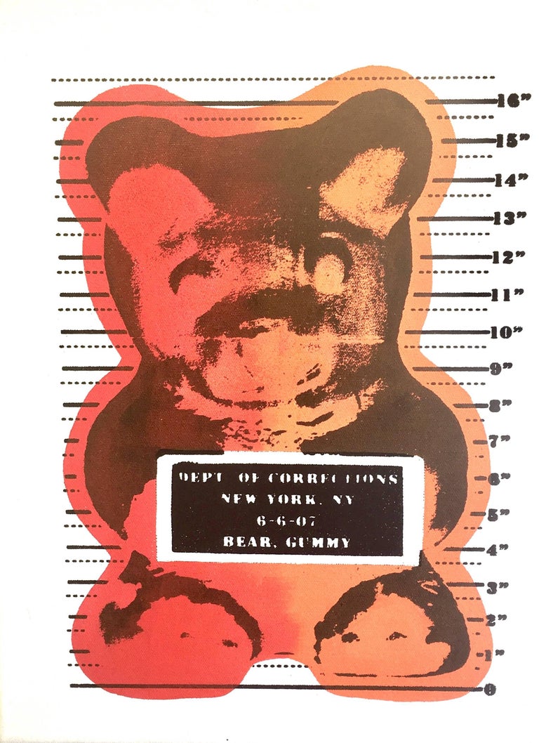 Whisbe Whisbe Vandal Gummy Bear Canvas For Sale at 1stDibs