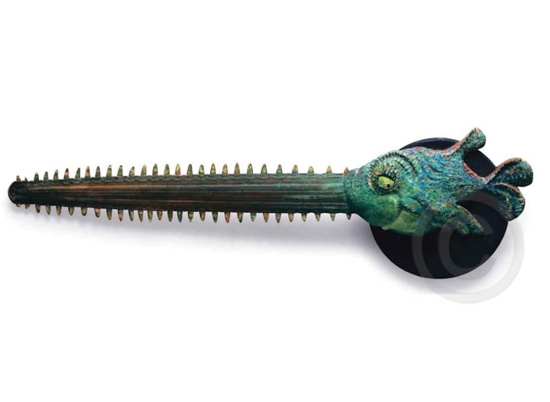 Dr. Seuss (Theodore Geisel) Figurative Sculpture - Sawfish