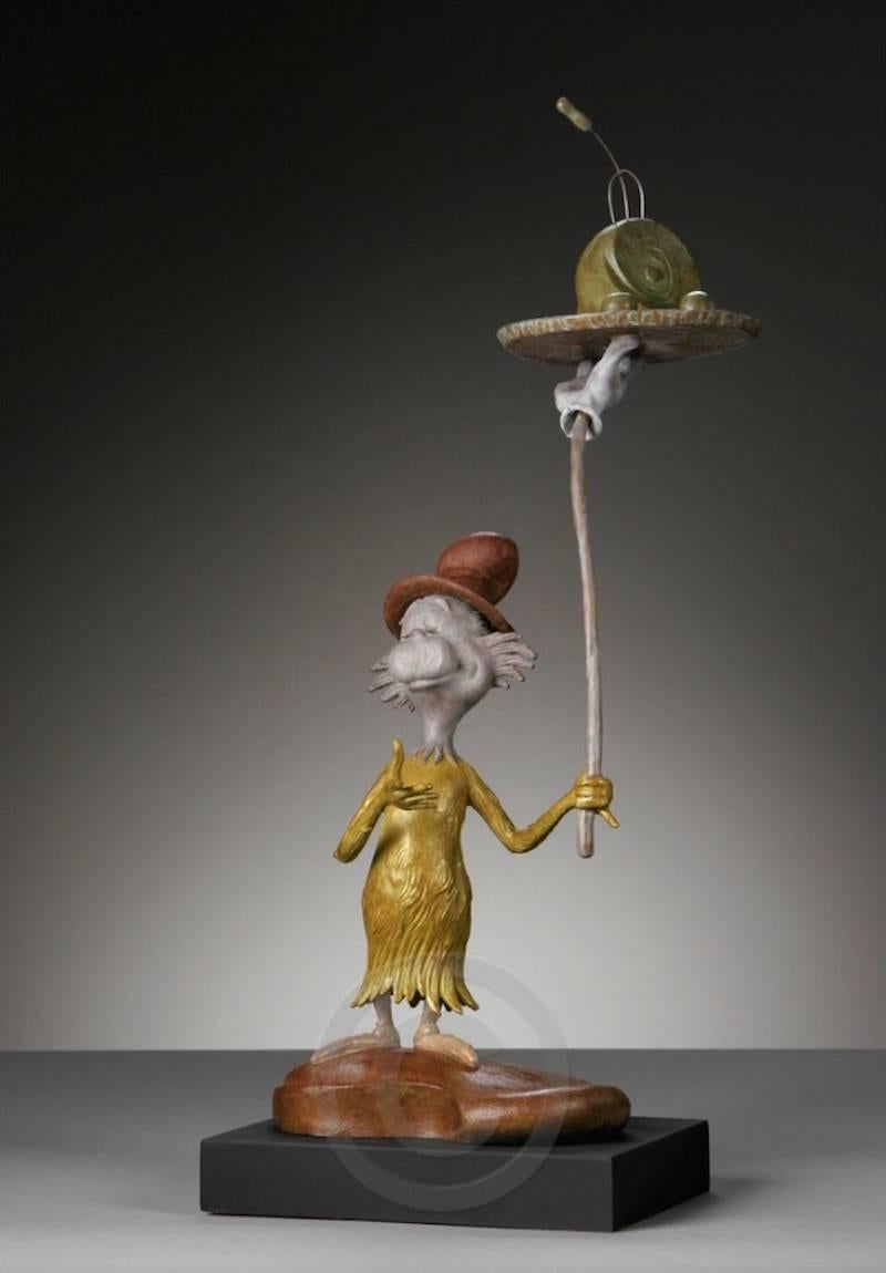 (after) Dr. Seuss (Theodore Geisel) Figurative Sculpture – Dr. Seuss, Grüne Eier und Ham – Maquette 