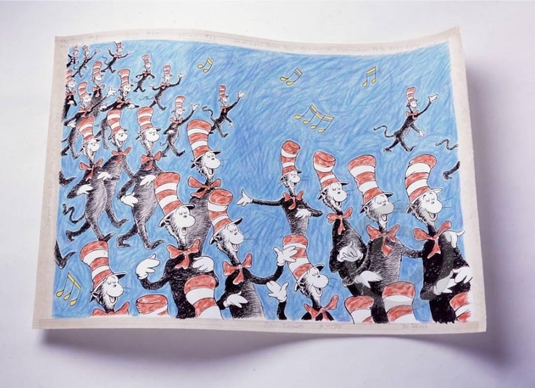 (after) Dr. Seuss (Theodore Geisel) - Dr. Seuss, Singing Cats For Sale ...