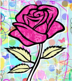 Nelson De La Nuez, Pop Flower Series: Red Tootsie Pop Rose