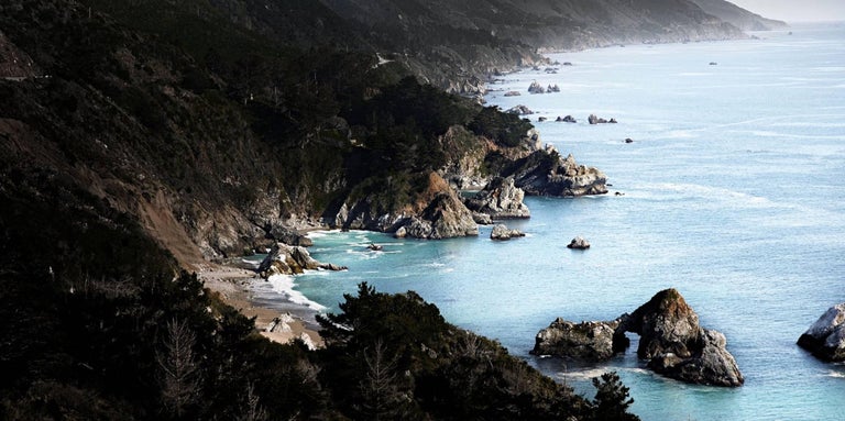 David Drebin Landscape Print - The Blue Sea
