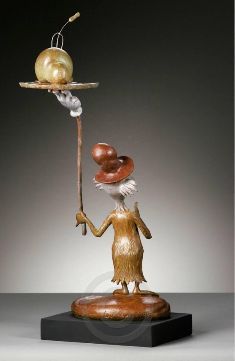 Dr. Seuss, Grüne Eier und Ham – Maquette  – Sculpture von (after) Dr. Seuss (Theodore Geisel)
