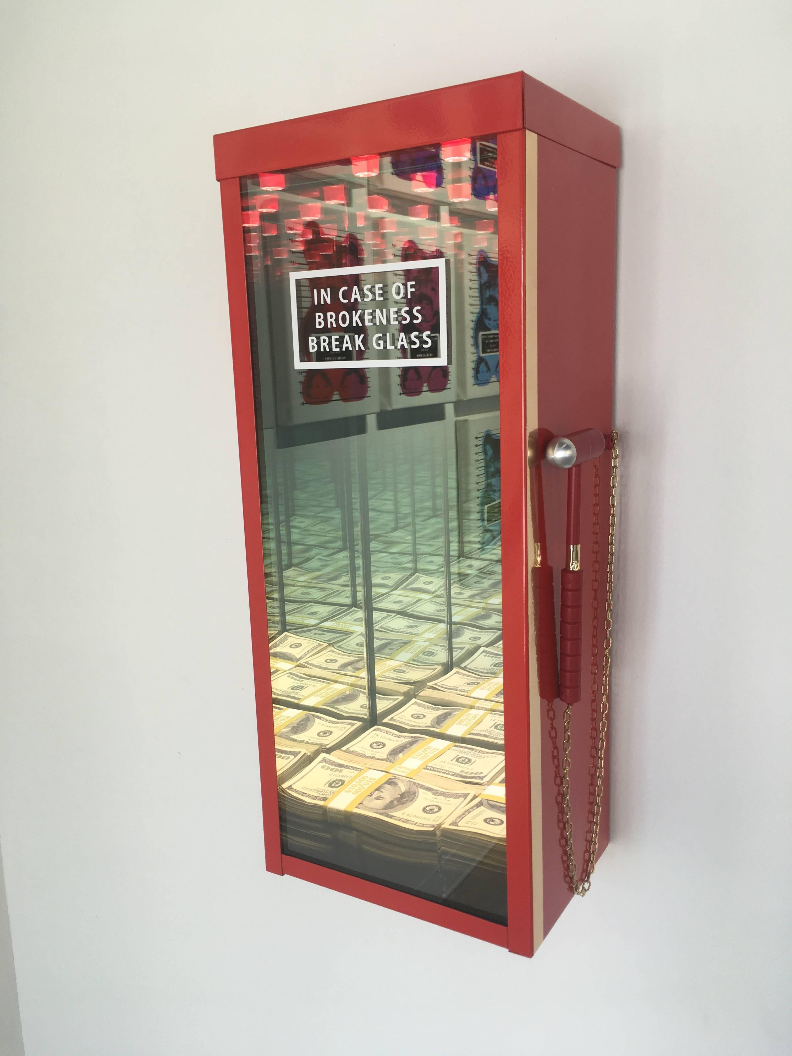 ZMK (Zachary Marc Knudson) Still-Life Sculpture - In Case Of Brokeness