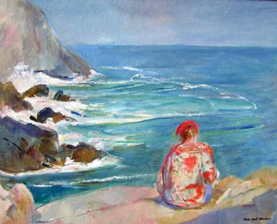 Alice Kent Stoddard Figurative Painting - By the Sea