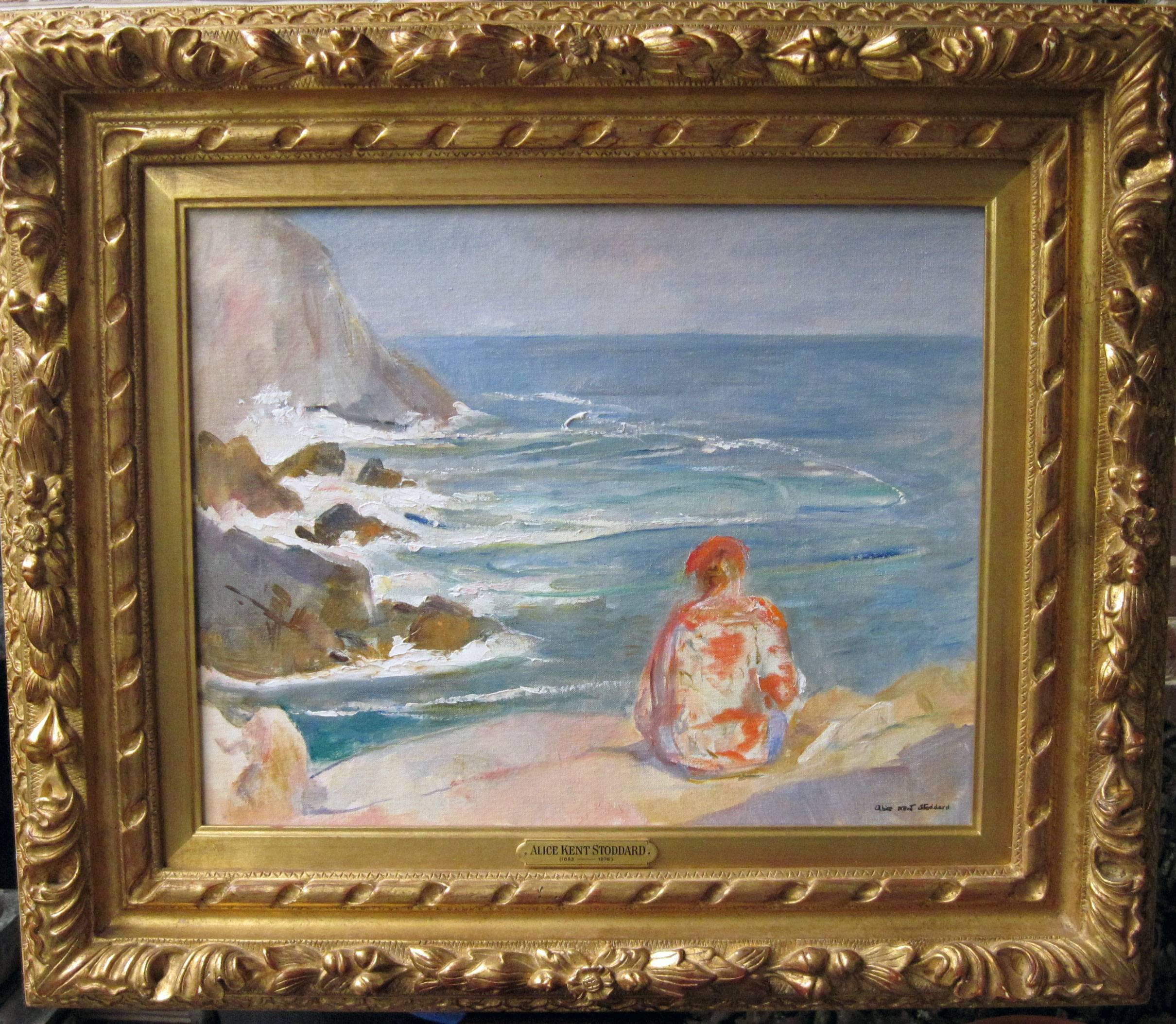 By the Sea - Painting by Alice Kent Stoddard