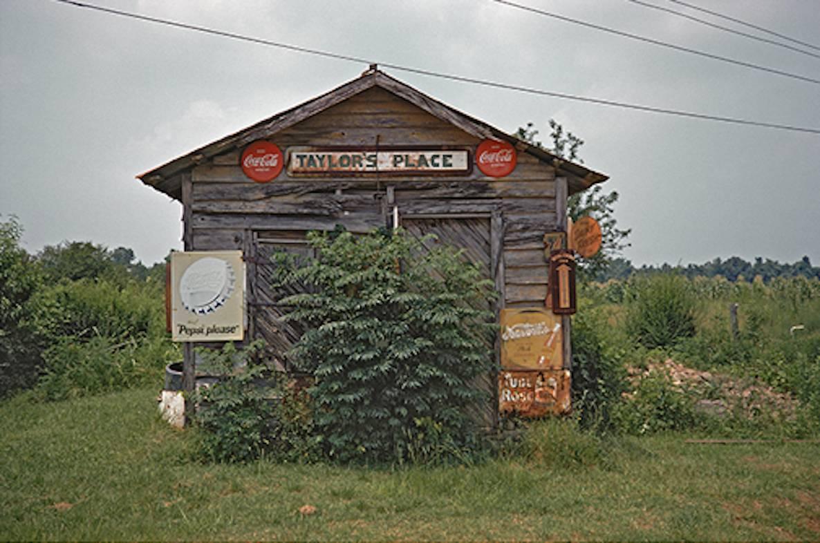 Taylor's Place, Near Greensboro, Alabama, 1974 - Photograph by William Christenberry