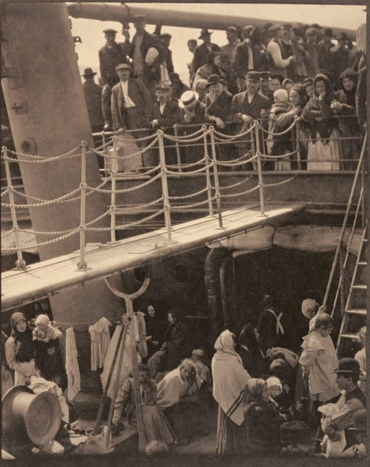 Alfred Stieglitz Black and White Photograph - The Steerage