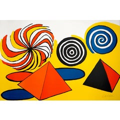 Untitled (Circles and Pyramids) 7