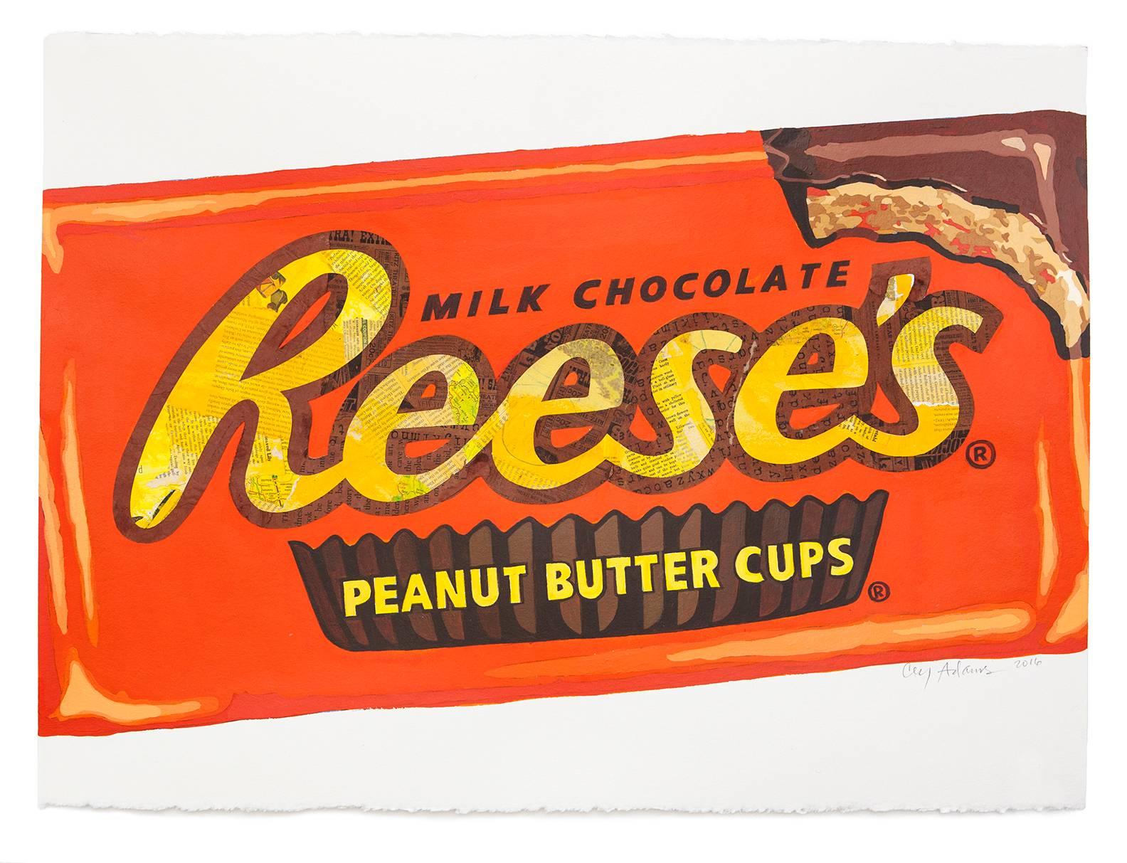 Reese's - Mixed Media Art by Cey Adams
