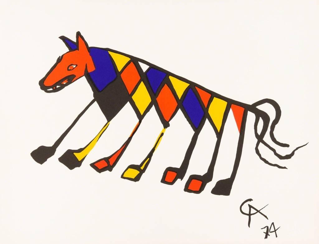 Beastie - Print by Alexander Calder