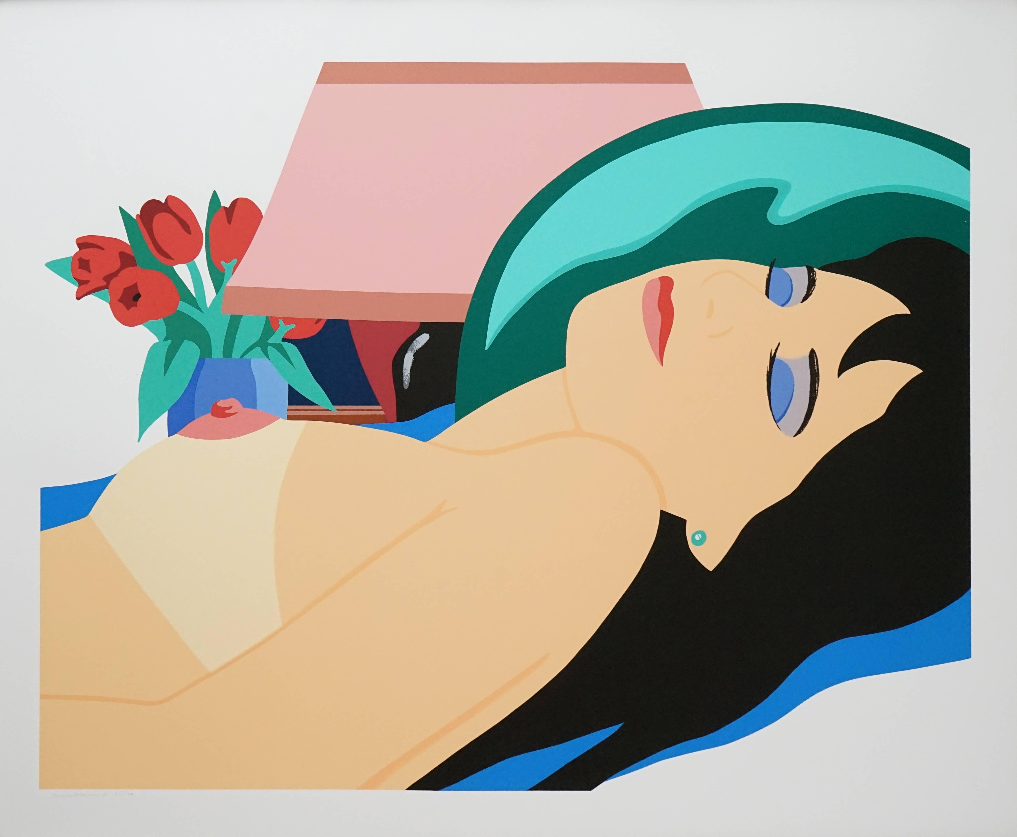 Tom Wesselmann Nude Print - Cynthia Nude