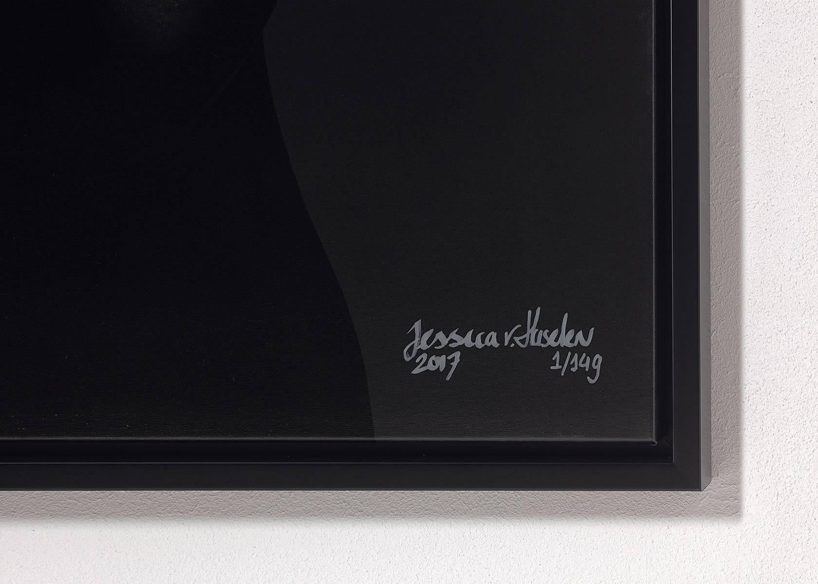 Higher Power I - Framed Fine Art Limited Edition of 149 - Black Nude Photograph by Jessica van Haselen