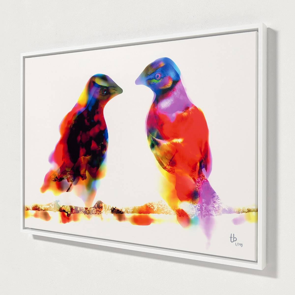 Two Birds - Framed Fine Art Limited Edition of 149 - Photograph by Thomas Bijen