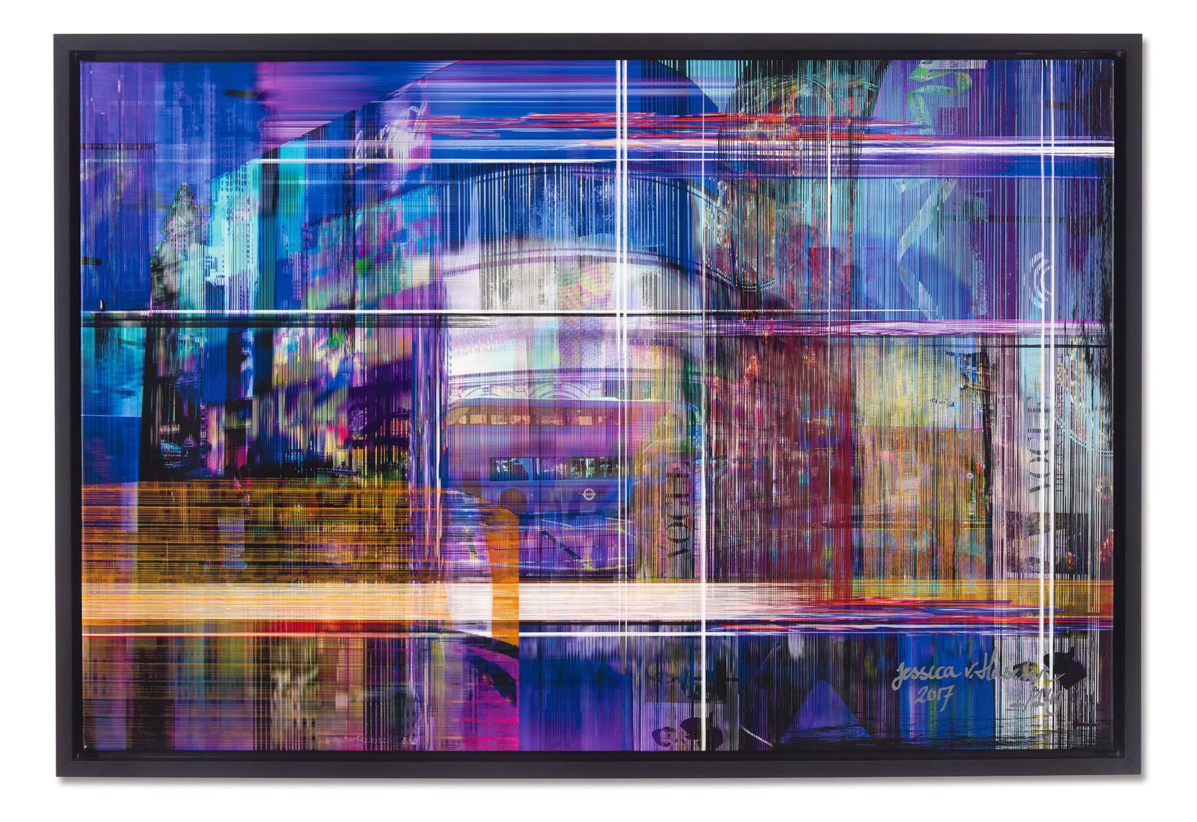 Piccadilly Paradox - Framed Fine Art Limited Edition of 149 - Photograph by Jessica van Haselen