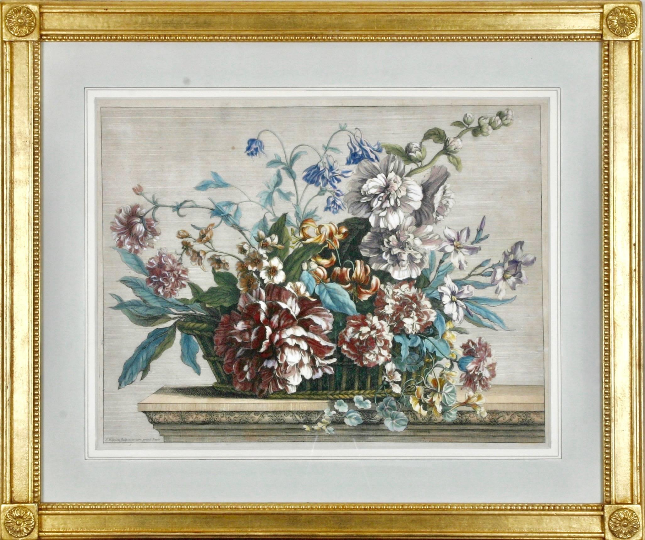 Livres des toutes sortes des fleurs d'apres nature - Print by Jean-Baptiste Monnoyer