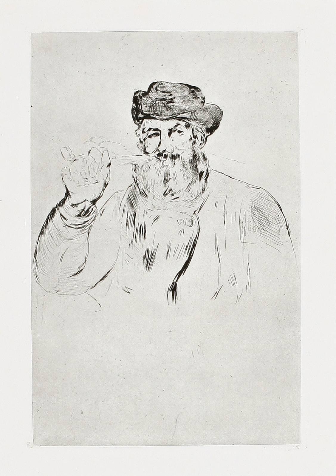 Le Fumeur - Print by Edouard Manet