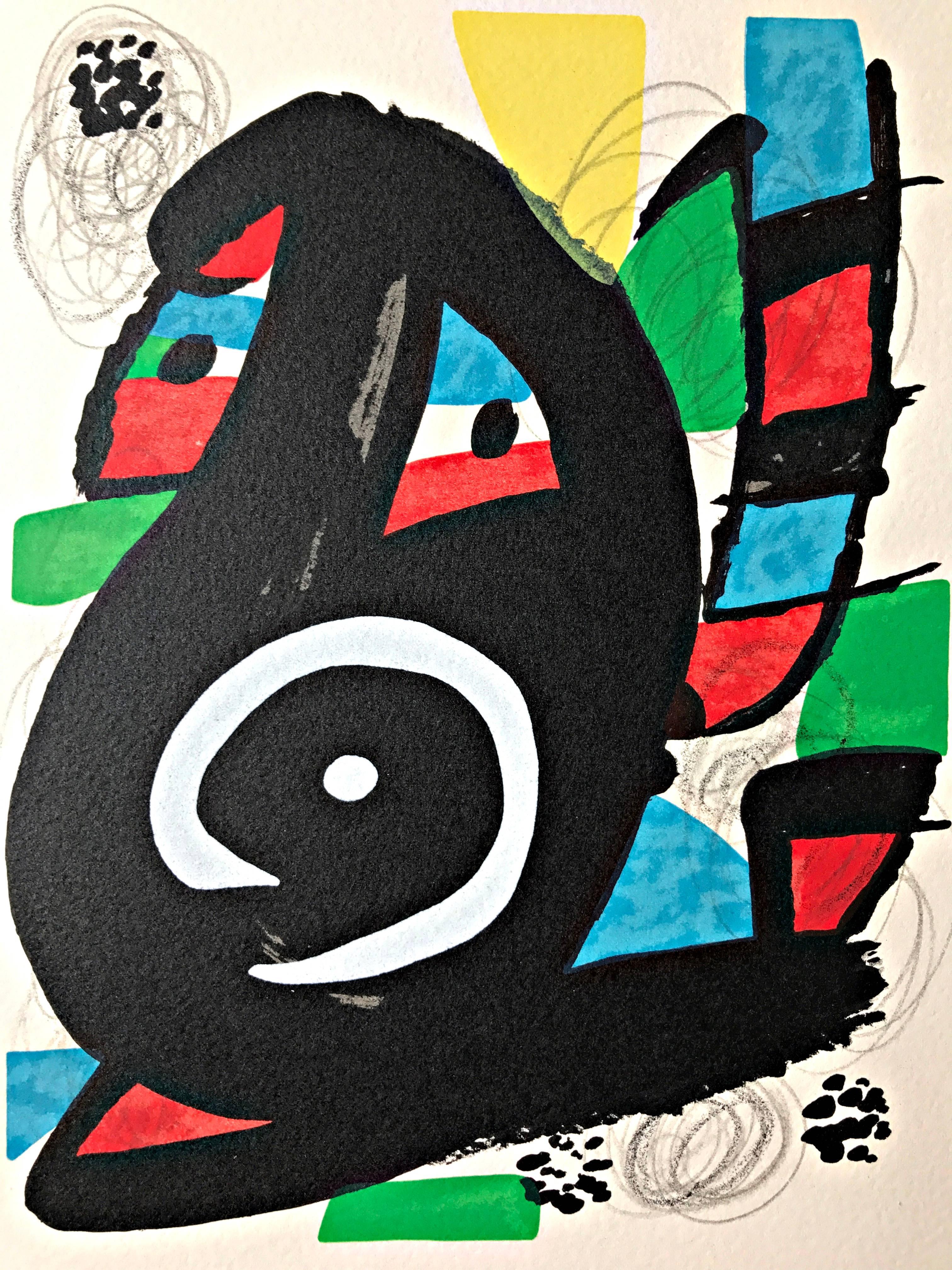 La mélodie acid, Plate 14 - Print by Joan Miró