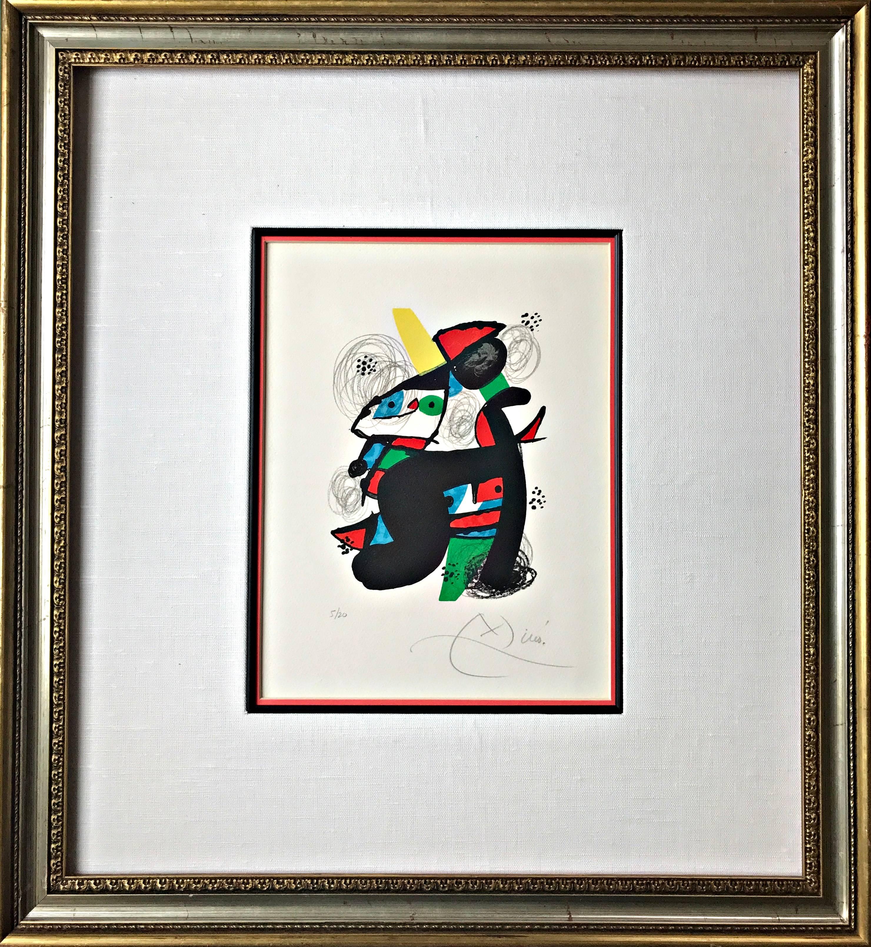 La mélodie acid, Plate 11 - Print by Joan Miró