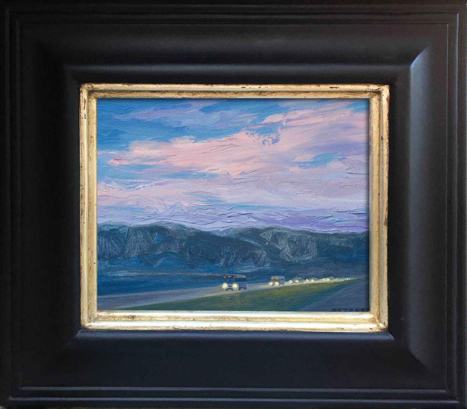 Landscape Painting de Tony Peters - Ruta nocturna