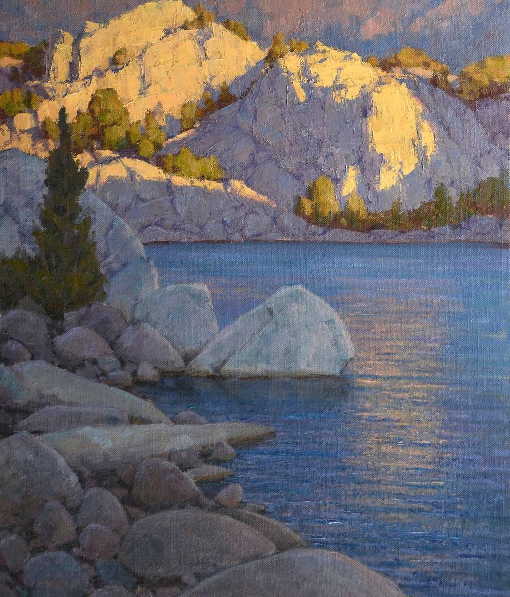 What a little Sunlight Will Do - Painting by Jean LeGassick
