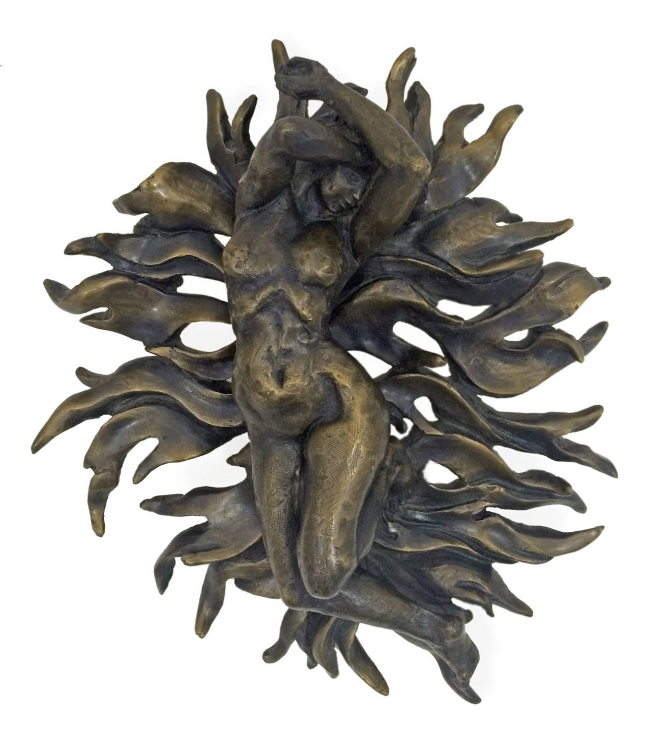 Christopher Slatoff Nude Sculpture - Judgment of Wotan; Die Walküre II