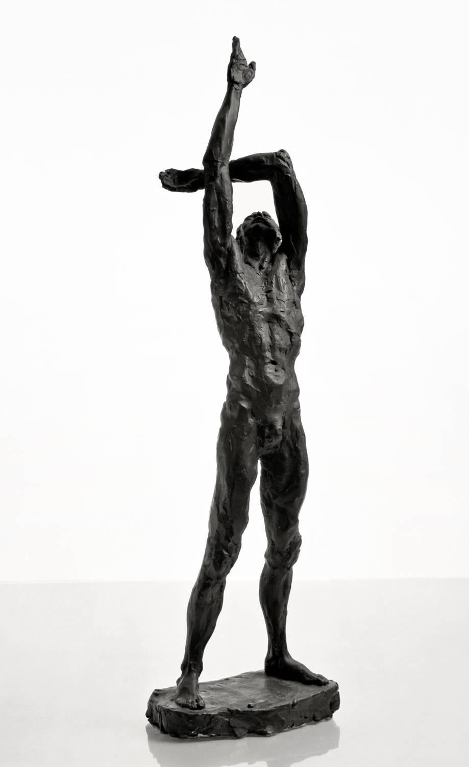 Christopher Slatoff Figurative Sculpture - Nehemiah 2