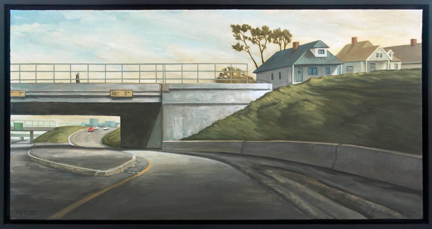 Tony Peters Landscape Painting - Freeway Exit