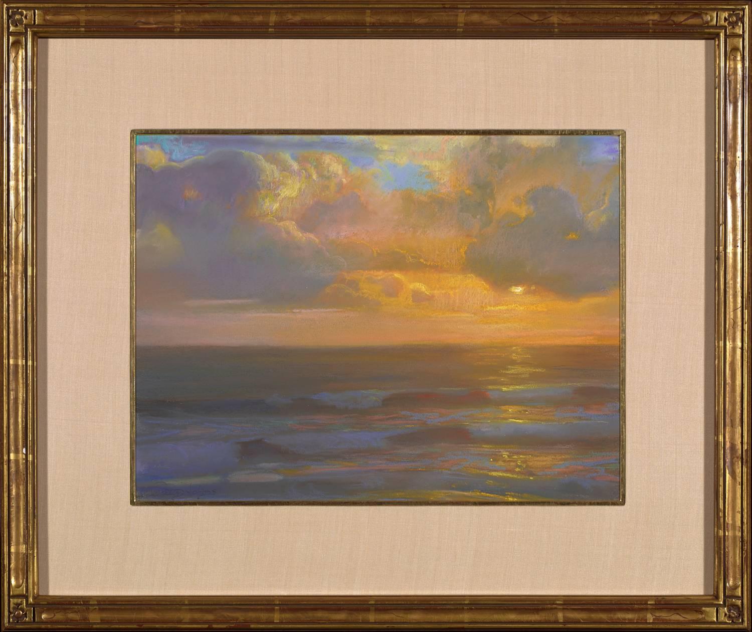 Peter Adams Landscape Painting - Golden Horizon