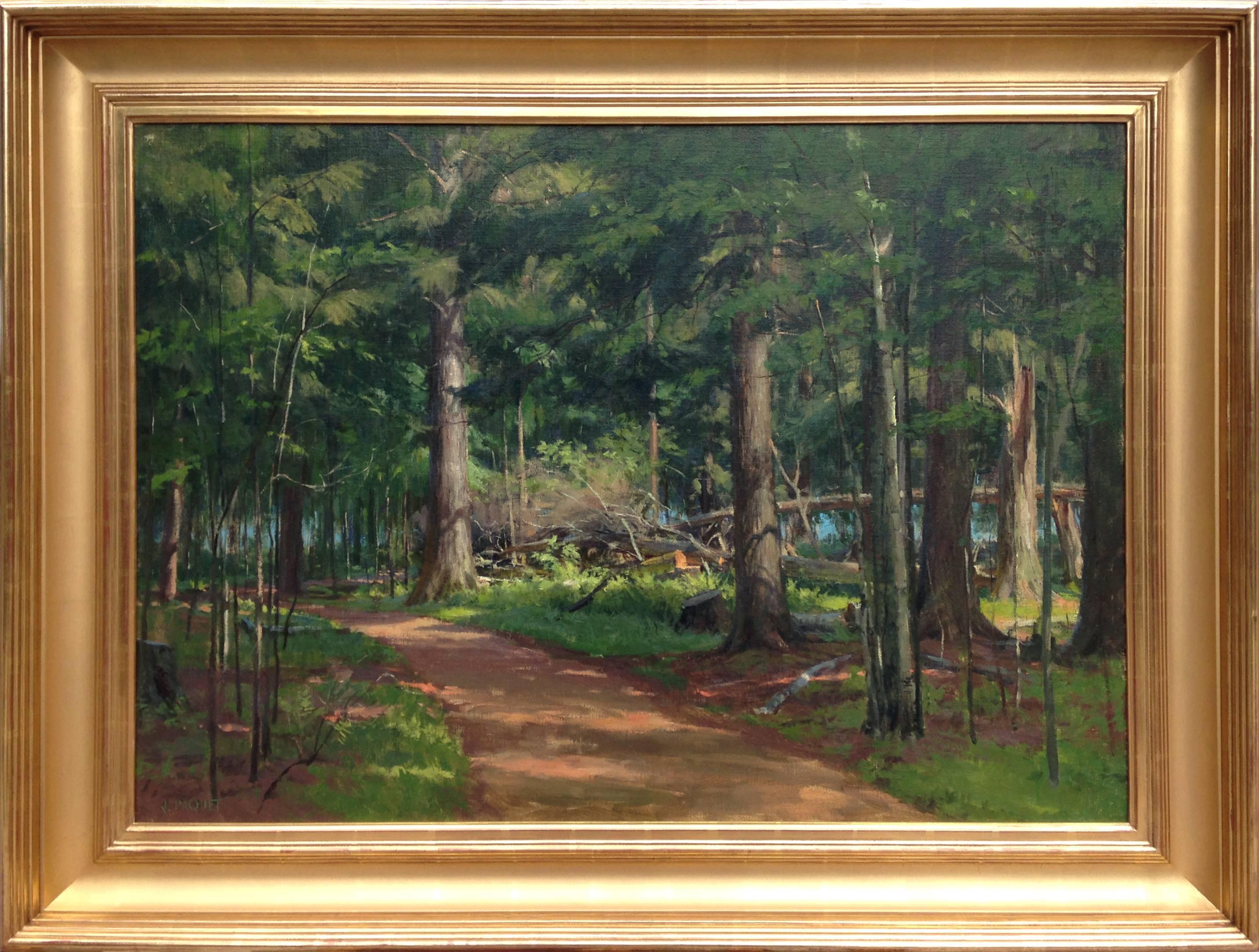 Joseph Paquet Landscape Painting - Splintered Hemlock