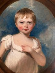 Portrait of a Young Child Attributed to Sir Martin Archer Shee