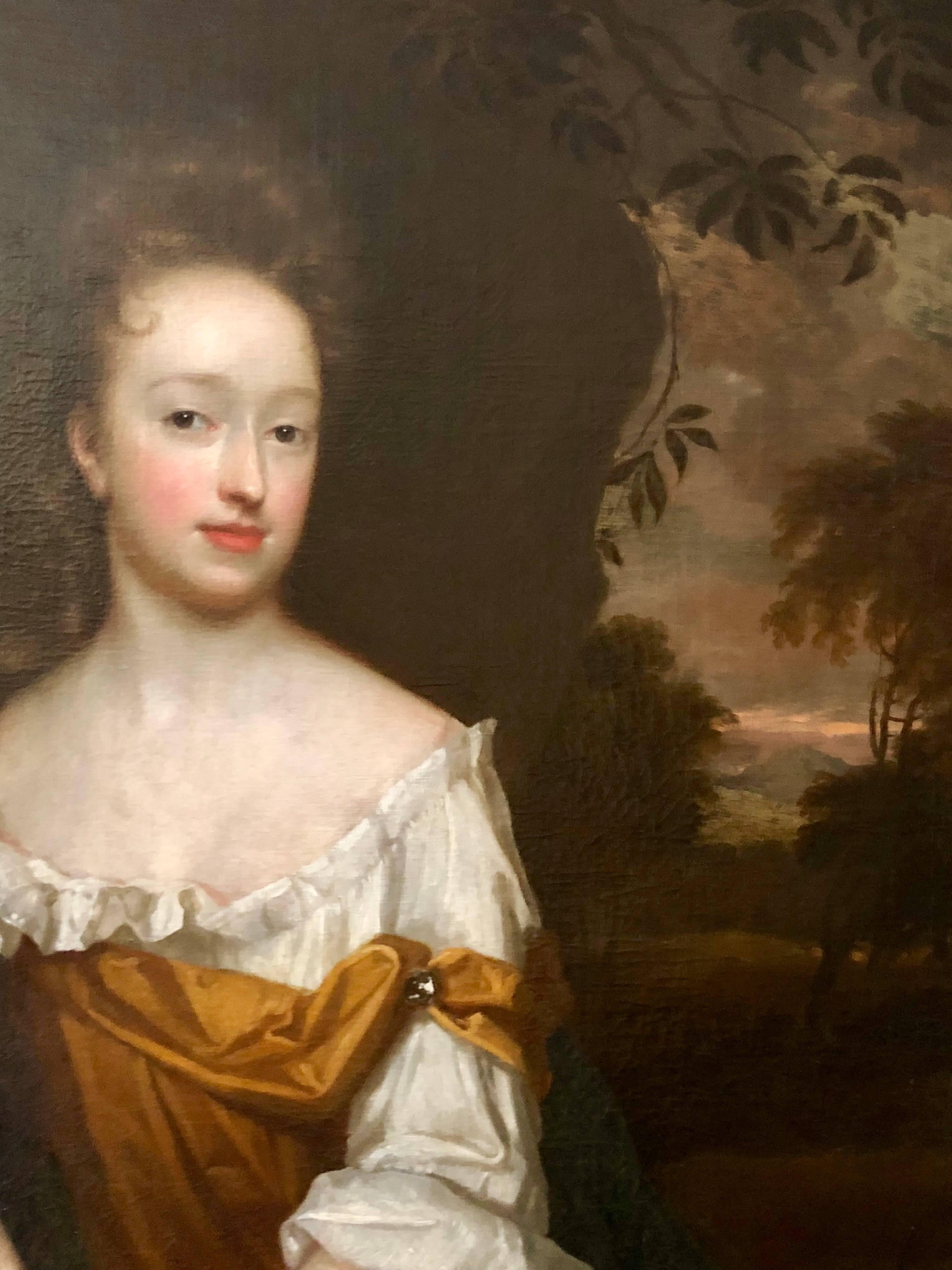 portrait of a lady in yellow