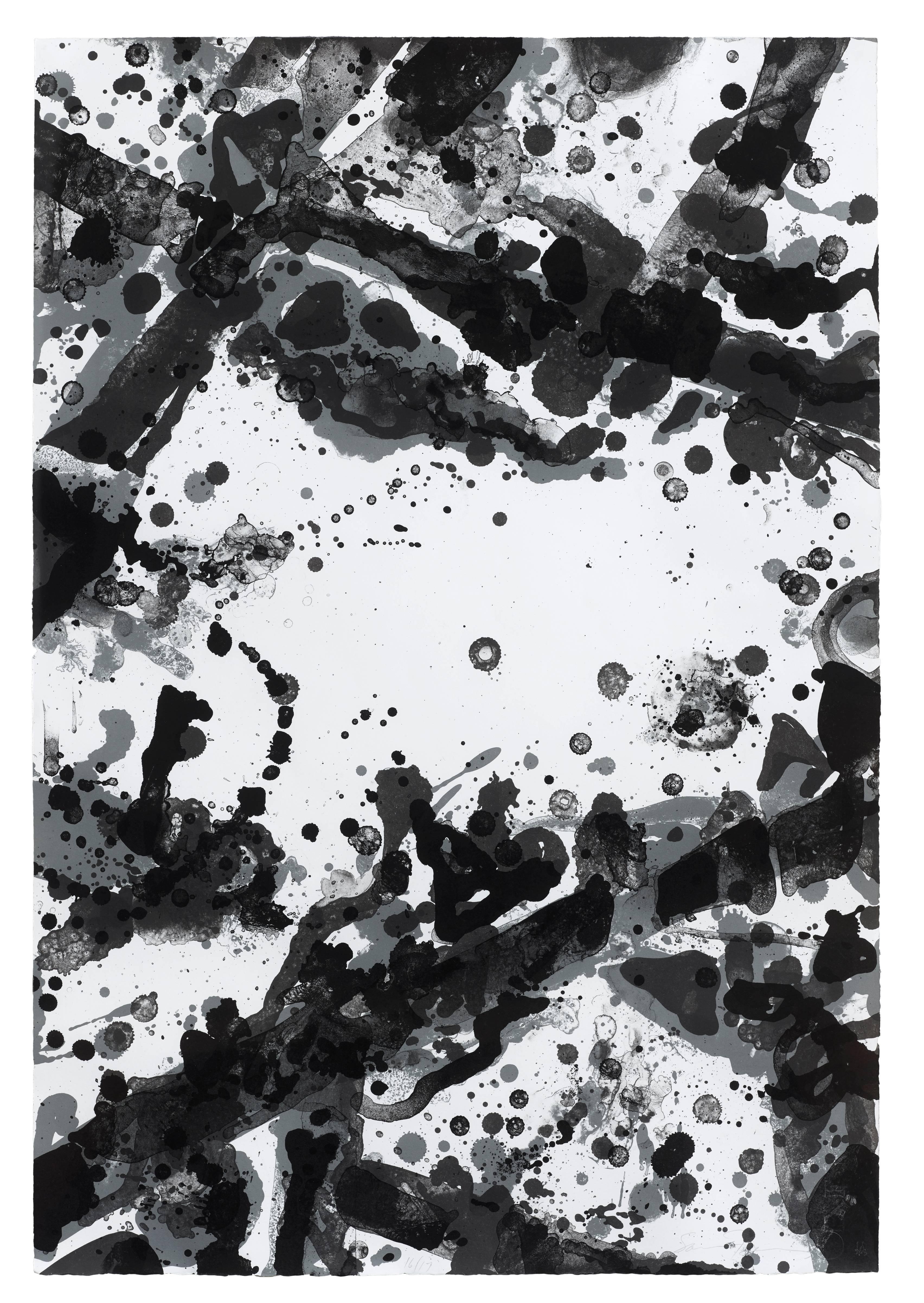 Sam Francis Abstract Print - Metal Field